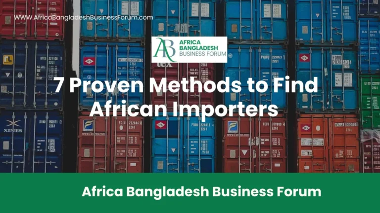 Find African Importers for Bangladeshi Garments