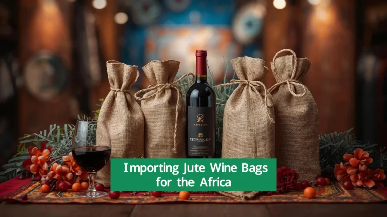 Importing Jute Wine Bags for the African Gift Market