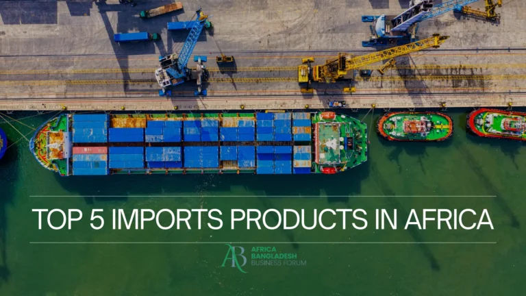 Top 5 Imports Products in Africa