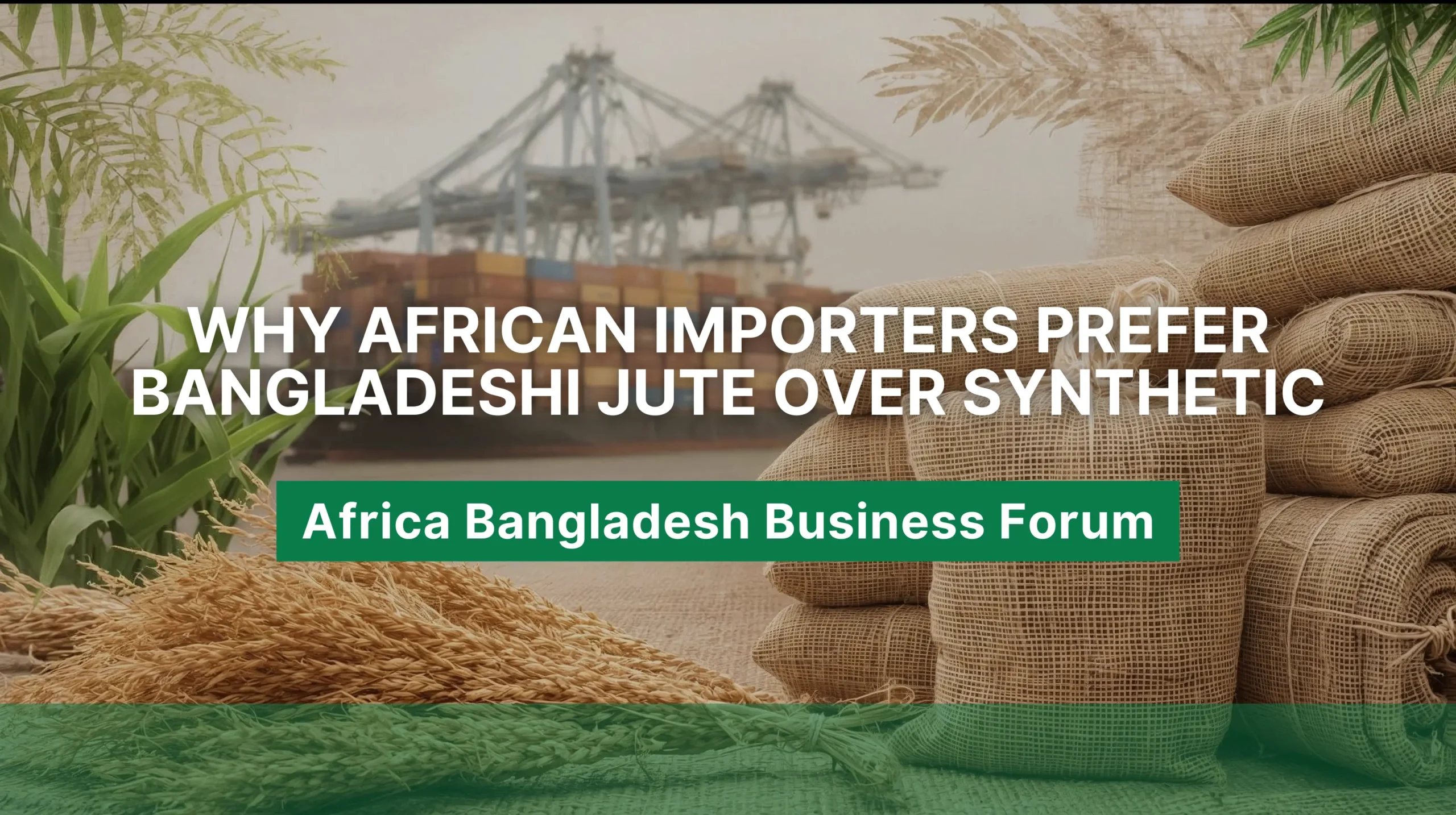 Why African Importers Prefer Bangladeshi Jute Over Synthetic
