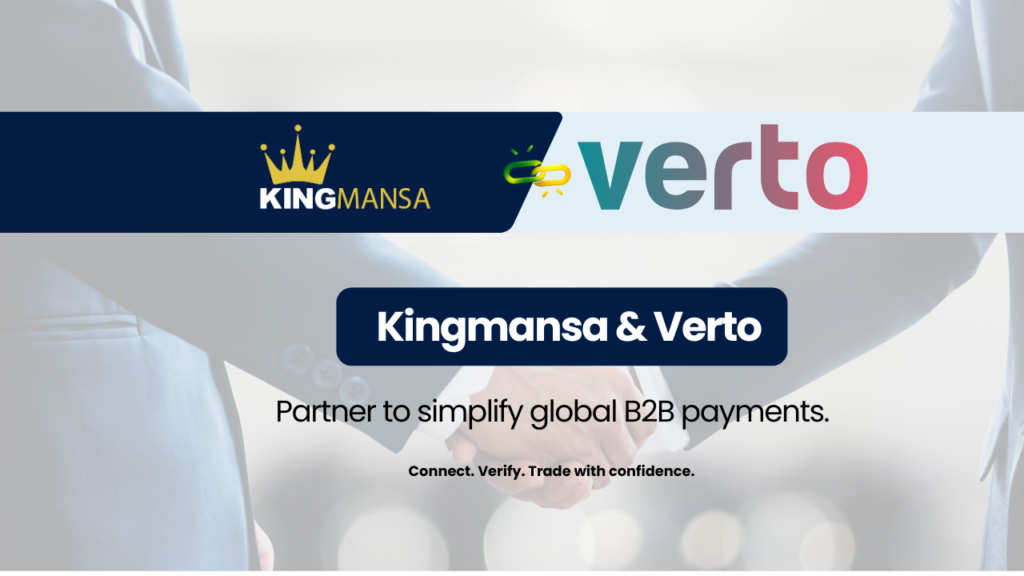 ABBF’s Official Marketplace Kingmansa Partners with Verto for Local Currency Payments