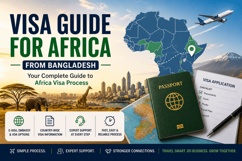 Visa Guide for Africa from Bangladesh: How to Apply Easily in 2026