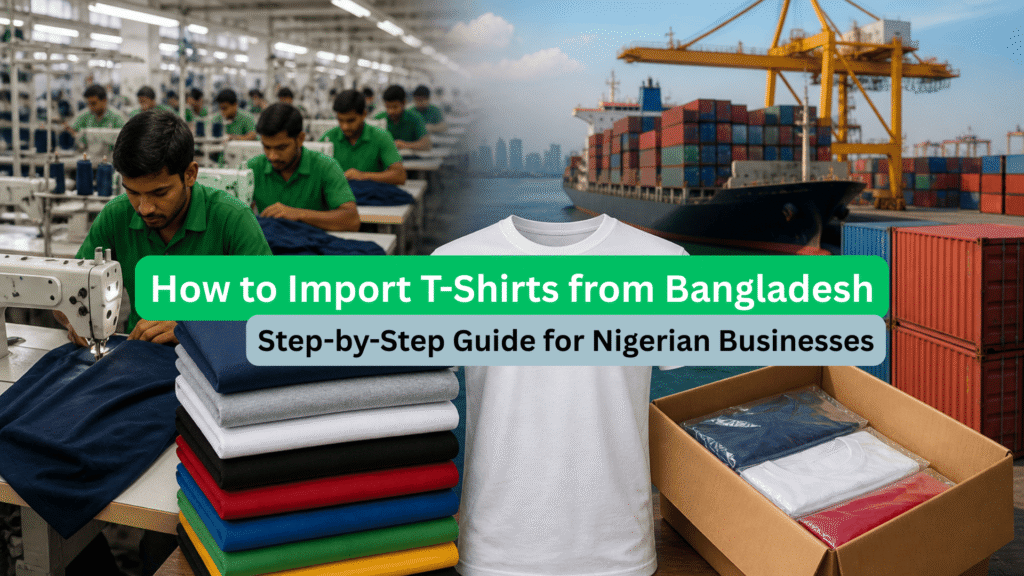 How to Import T-Shirts from Bangladesh to Nigeria (2026 Step-by-Step Guide)
