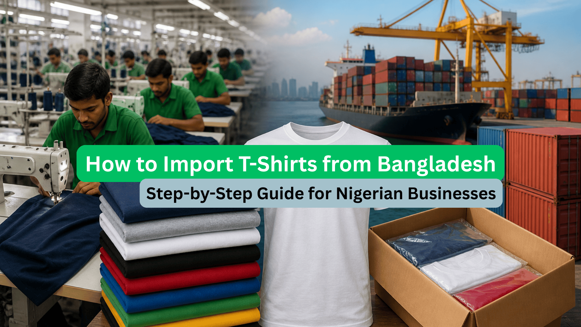 How to Import T-Shirts from Bangladesh
