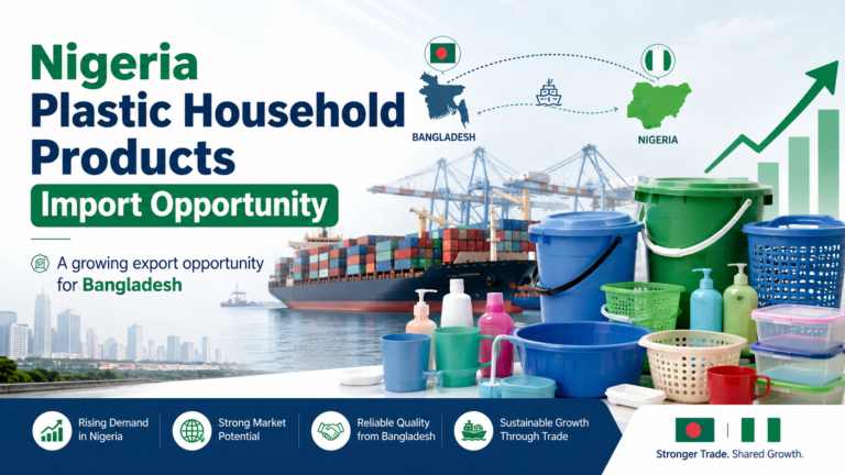 Nigeria plastic household products import