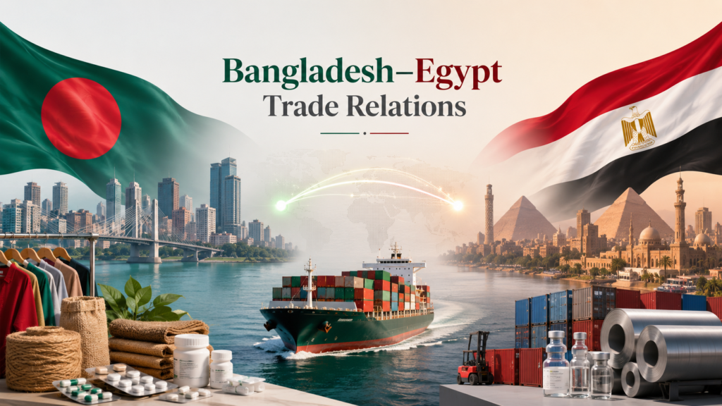 Bangladesh–Egypt Trade Relations: Current Trends, Key Products and Future Opportunities