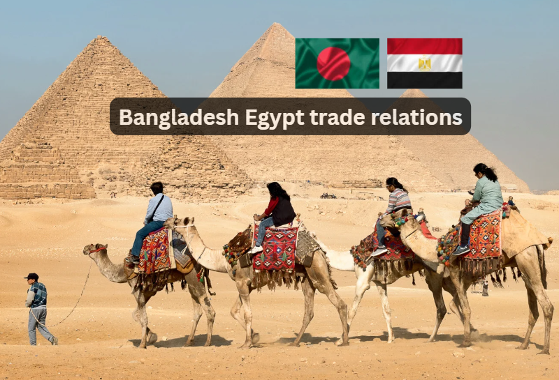 Bangladesh and Egypt flags representing bilateral trade relations