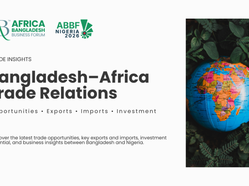 Bangladesh Africa trade relations — cargo ship connecting exports and imports between the two regions